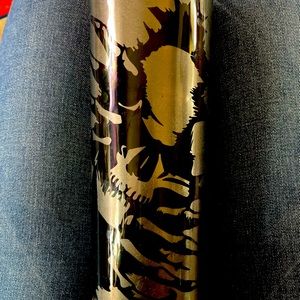 Skull homemade tumbler